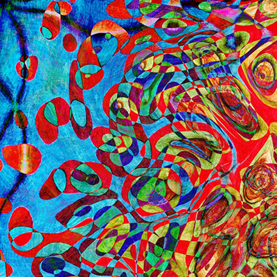 11984841 - watercolor abstract pattern. computer generated illustration.